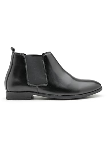 Image of Men's Slip On Fashion Chelsea Boots | High Tops, Soft Cushioned Insole, Comfortable Fit, Trendy, Stylish Boots