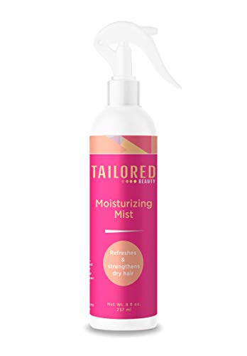Tailored Beauty Moisturizing Mist - Moisturize & Strong Hair - Moisturizer Oil For All Hair Textures & Skin Types
