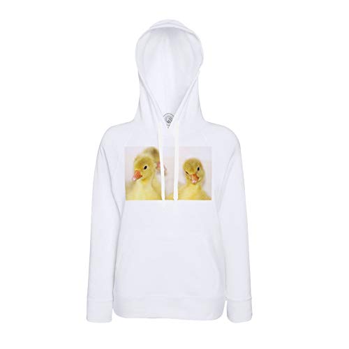 Sweat à capuche animaux de la ferme avec motif imprimé poussins jaunes mignons