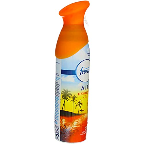 Image of Febreze Air Freshener and Odor Eliminator Spray, Linen & Sky and Hawaiian Aloha Scents, 8.8oz (Pack of 4)