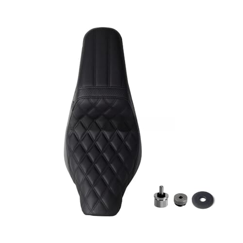Cojín de asiento de motocicleta un 5% más suave para Softail FXLR S ST conductor y pasajero
