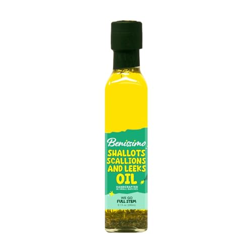 Benissimo Shallots, Scallions &amp; Leeks Infused Oil, 8.12 oz