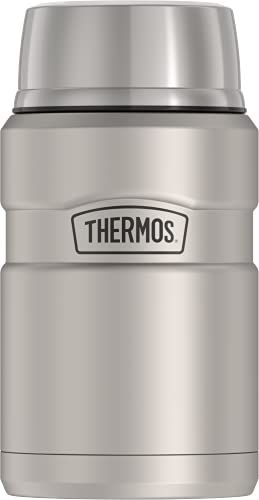 Comparison: Best Thermos For Smoothies 4 THERMOS Stainless King Vacuum-Insulated Food Jar, 24 Ounce, Matte Steel