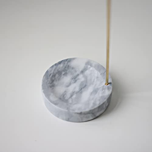 Lfilonro IH1 Marble Incense Holder,Incense Holder For Sticks, Modern Incense Burner Holder With Ash Catcher Gold Incense Stick Holder For Yoga Spa And Relaxation Home Living Room Office Decor  thumb #4