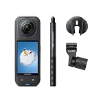 Insta360 – Insta360 X5 Ski-Bundle - wasserdichte 8K 360°-Kamera, Unsich