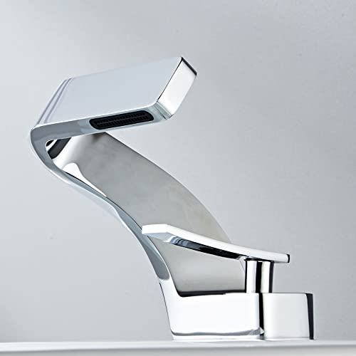 Robinet de lavabo de salle de bain entièrement en cuivre gage de durabilité et de finition premium