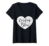 Photo Gallery donna cordon bleu cuore apparel - simpatico cordon bleu amante design maglietta con collo a v Photo Gallery donna cordon bleu cuore apparel - simpatico cordon bleu amante design maglietta con collo a v