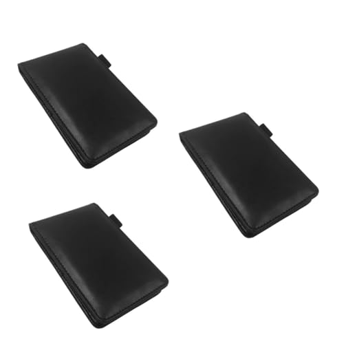 Carnet bloc-notes de planification 3 pièces noir pour l'organisation de vos journées