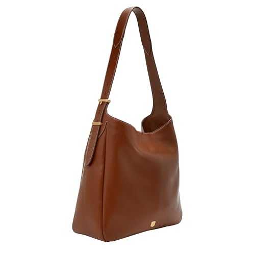 Image of Fossil Women's Dillon Leather Hobo Bag, Purse for Women