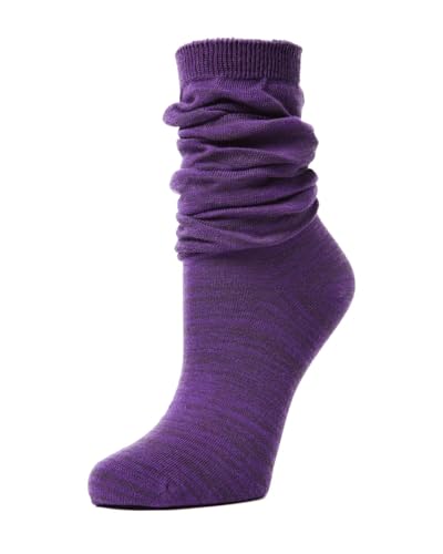 MeMoi Cheri Cozy Scrunched Crew Socks