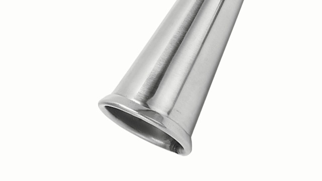 Corne De Chasse Klaxon En Laiton Poli Doré 25 Cm - Puissante Corne De Brume Pour Chasse Et Bateau