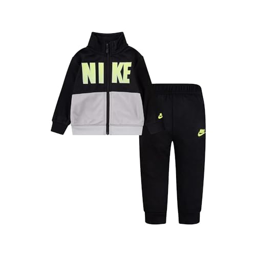 Nike Toddler Boys Core Tracksuit Jacket & Pants 2 Piece Set (N(76H203-023)/O, 3T)