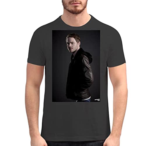 Harding Industries Shawn Ashmore - Men's Soft Graphic T-Shirt HAI #G339563, Black, Large