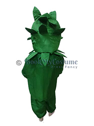 Image of BookMyCostume Capsicum Bell Pepper Shimla Mirch Vegetable Kids Fancy Dress Costume 7-8 years