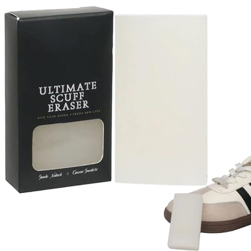 Genérico Borrador Limpiador Para Zapatillas | Limpiador Instantáneo Frotador - Bloque Limpiador Botas Cuero Zapatillas Zapatillas | Para Cuero Deporte Ocio Zapatillas Blancas Bolsos Chaquetas Muebles