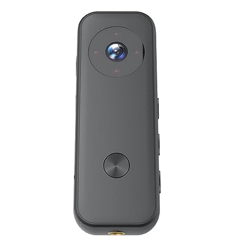TRDEWR 512G 2000Mah Sport Bike Bicicleta Cámara Motocicleta Ride Law Enforcement Voice Recorder, HD 360 Panorámico Casco Fish 1080P Portabilidad Sin Esfuerzo(Only CAM)