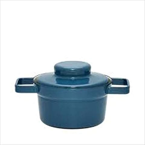 Riess, 2102-200, Topf, Durchmesser 16 cm, Inhalt 0.75 Liter, SILENT BLUE, AROMAPOTS, Truehomeware Cover