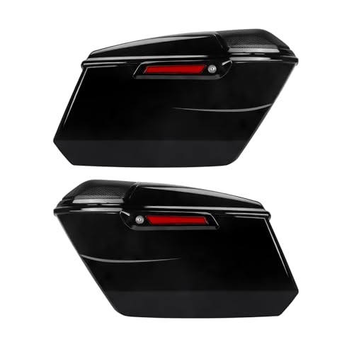 Alforjas rígidas para motocicleta compatibles con Harley CVO Road Glide FLTRXSE 2023-2025 y Street Glide FLHX 2024-2025 (Cierre tipo latch negro) miniatura 6