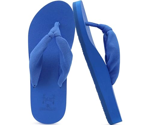 Image of KuaiLu Flip Flops for Women with Arch Support Summer Beach Thong Sandals | Comfortable Yoga Mat Walking Shoes Cushion Slip On Casual Outfits Indoor Outdoor