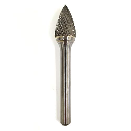 Fresa de carburo SG-5 punta doble cortante miniatura 1