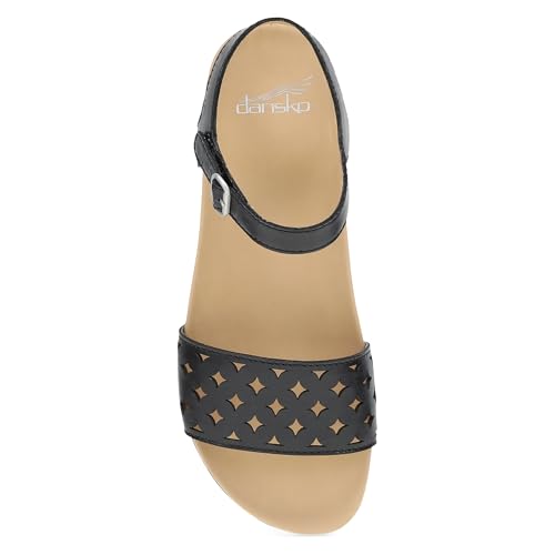 Image of Dansko Jodie Sandal for Women - Leather Linings and Uppers for All-Day Comfort - Dual-Density EVA Footbed and Lightweight Rubber Outsole for Long-Lasting Wear