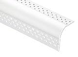 Bullnose Drywall Outside Corner Bead – 47.5 Inch Strips, 4 Pack - Compatible with Phillips gripSTIK Corner Bead and Corner Trim