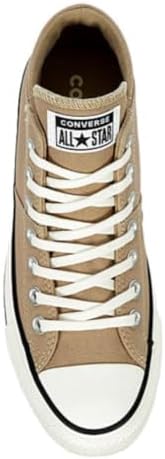 Converse Unisex Chuck Taylor All Star Madison Mid Top Canvas Sneaker - Lace up Closure Style - Tan White 9 | Image 5