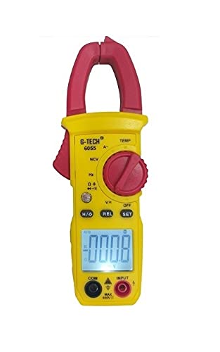 G-TECH DIGITAL CLAMP METER, 400A AC WITH TEMP, HZ, CAPACITANCE