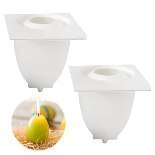 Stampo Uova Di Pasqua In Silicone 3D - Per Candele, Sapone, Cioccolato, Regali - Foto 6