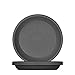 Produktbild BigDean 3x Blumentopf Untersetzer Ø 14 cm Farbe Anthrazit Kunststoff Blumenuntersetzer Blumentopfuntersetzer passend zu Ø 15 cm Blumentöpfen