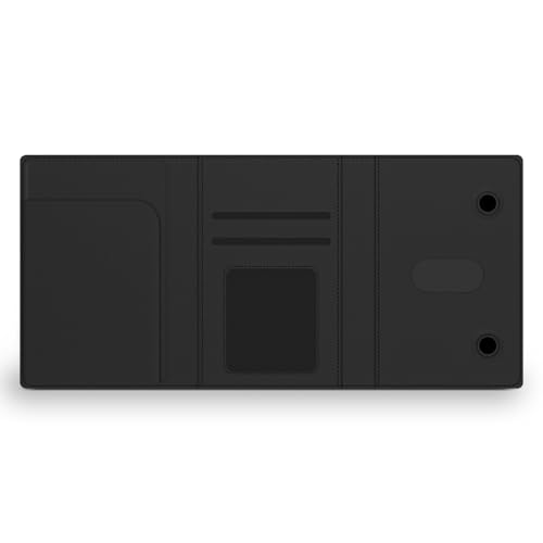 Image of GRIPP Mag Pocket Wallet Card Holder Compatible with Mag-Safe for iPhone 17 /16 /15 /14 /13 /12 Series & All Mag-Safe Phone Cases, Premium Leather, Strong Magnetic Alignment - Black