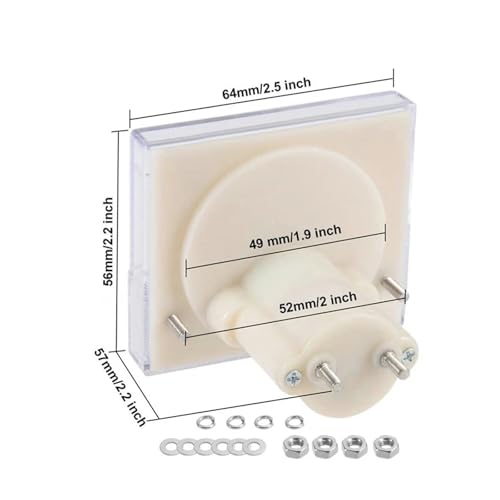 Amperímetro analógico CC de 20mA con panel 85C1-mA para lecturas instantáneas precisas 3