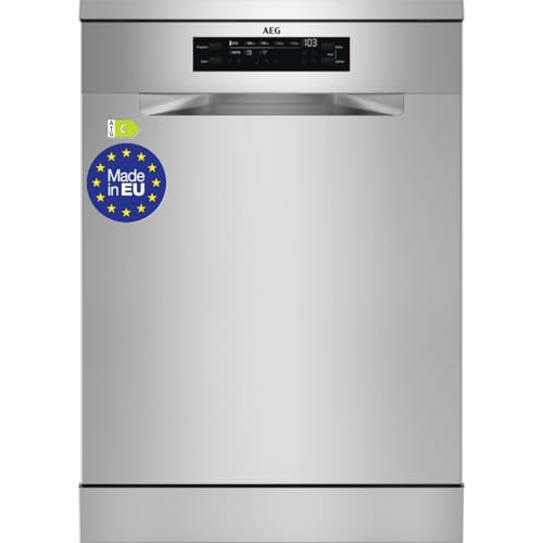 AEG Lavavajillas 60 cm, 13 Cubiertos, Inox