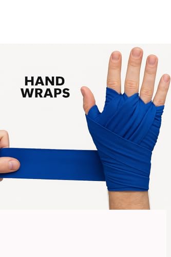 Image of FELIDAE PRO Boxing Wrap for Men Hand Wrap for Boxing Punching Hand Wraps Wrist Supporter for Gym Boxing Bandage for MMA and Martial Arts (110 inch) (Blue)