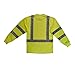 Radians ST21-3PGS-2X Class 3 Max-Dri Moisture Wicking Mesh Long Sleeve Safety T-Shirt, 2X-Large, Green