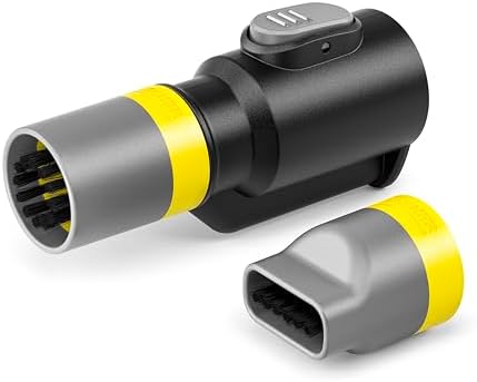 Kärcher Shoe!Cleaner SE 3 Compact, SE 4, 5, 6, Kärcher elektrikli süpürge için orijinal aksesuar, spor, boş zaman ve dış mekan ayakkabılarının temizliği, damlatmaz, yumuşak kıllar, yıkama fonksiyonu - Görsel 1