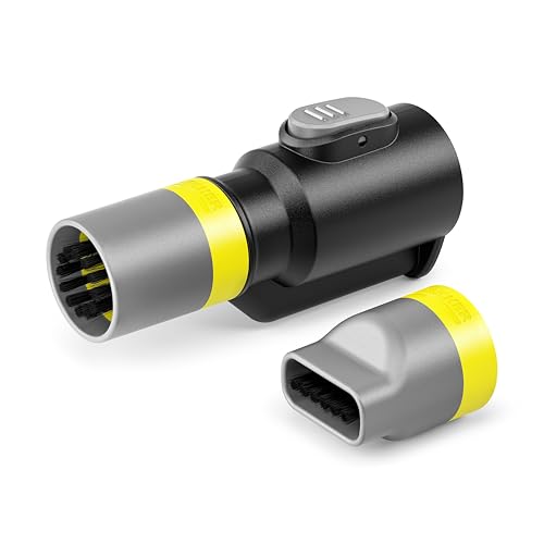 Kärcher Shoe!Cleaner SE 3 Compact, SE 4, 5, 6, Kärcher elektrikli süpürge için orijinal aksesuar, spor, boş zaman ve dış mekan ayakkabılarının temizliği, damlatmaz, yumuşak kıllar, yıkama fonksiyonu