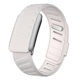 Iprisu Waterproof Silicone Sport Band Compatible with WHOOP 5.0, One, Peak & Life | Soft-Touch, Sweatproof, Adjustable Replacement Strap for Men & Women – Durable, Comfortable & Easy to Clean (Starlight/Matte Metal, One/Peak)