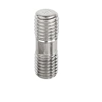 Borchie A Doppia Estremit&agrave; Testa Esagonale In Acciaio Inox 304 - Viti Filettate Destra/Sinistra, Metriche (M4-M16)