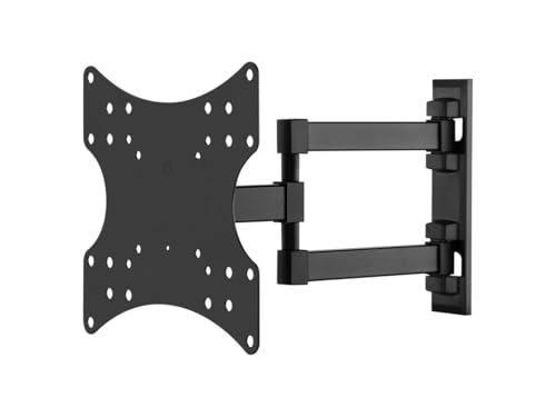 Monoprice Full Motion Single-Stud TV Wall Mount Bracket for 23" to 43" TVs up to 44lbs