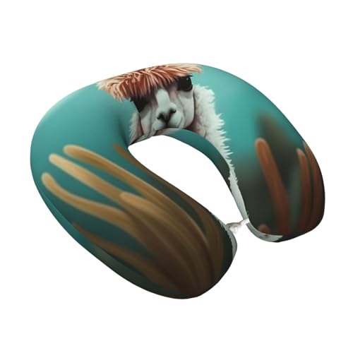 Almohada de viaje espuma viscoelástica 30 cm miniatura 2
