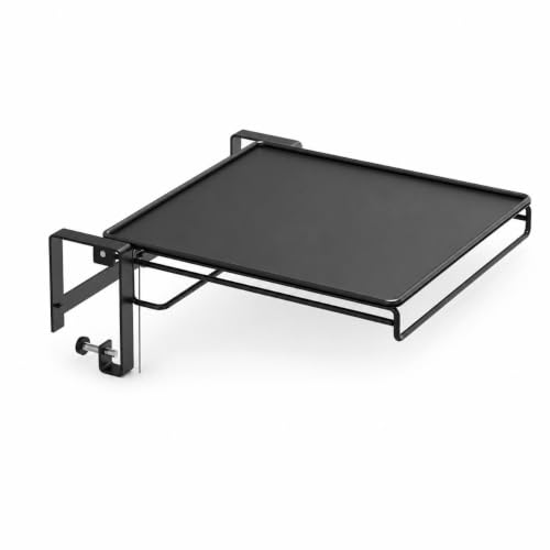 JISADER Organizador Armario Cocina Plegable, Acero Carbono Sin Taladros, Estante Colgante Puerta Baño