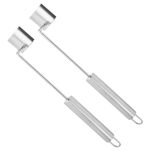 zjhukfmc Pelador De Mazorcas De Maíz | 2 Piezas Cortador Ergonómico De Acero Inoxidable,Rasurador de Maíz para Mazorcas - Para Preparación En El Hogar Verduras Ensalada Dulce Días De Campo Cocina