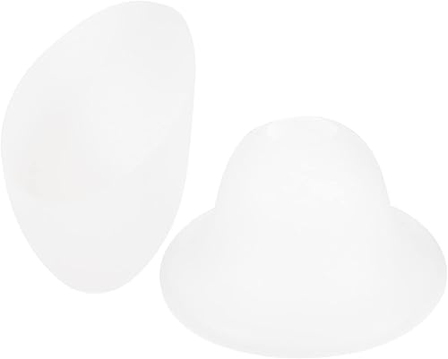 EXCEART Juego de pantallas de herradura de plástico para lámparas de mesa, luces de piso, decorativas, fáciles de instalar