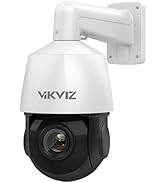 4K PTZ Security Camera – 8MP, 30X Zoom, 390ft Night Vision, Human/Vehicle Detection, POE, Two-Way Audio, Outdoor Use
