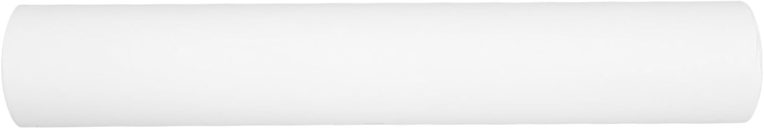 DECORNIJIA White Kraft Paper Roll 0.45x30m for Arts Crafts Packaging and Moving, White Wrapping Paper Suitable for Classroom Bulletin Boards and Wrapping