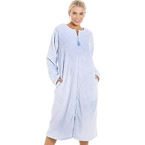 Camille Women's Super Soft Fleece Bathrobe Cover