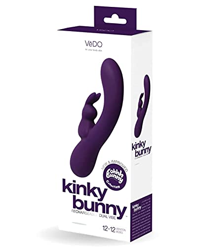 Kinky Bunny Rechargeable Rabbit - Purple