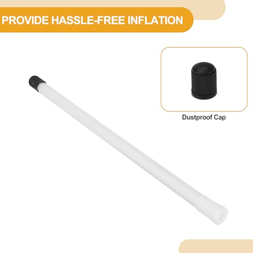 Image of 10pcs 200mm Tire Valve Extension Universal Plastic 180 Degree Tyre Valve Inflation Adapter for Car Motorcycle RV Truck Bike