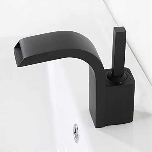 Robinet cascade salle de bain mitigeur moderne à poignée unique